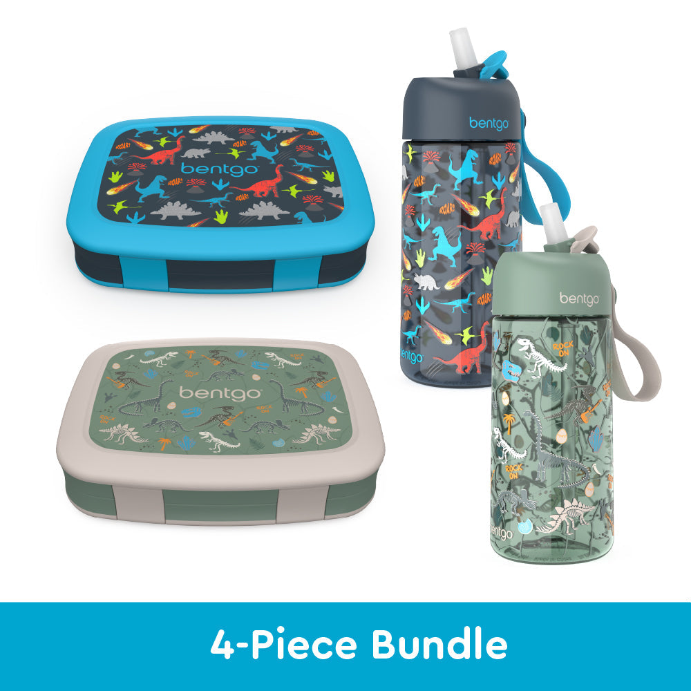bentgo-kids-prints-lunch-boxes-and-water-bottles-q6 bentgo-lunch-box-bottle-bundle-dinsoaur-fossils-1.jpg