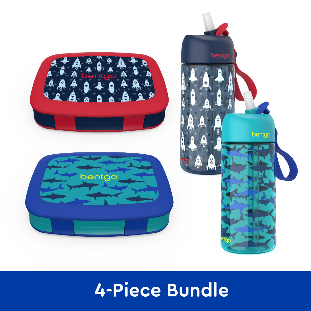 bentgo-kids-prints-lunch-boxes-and-water-bottles-q6 bentgo-lunch-box-bottle-bundle-rocket-shark-1.jpg